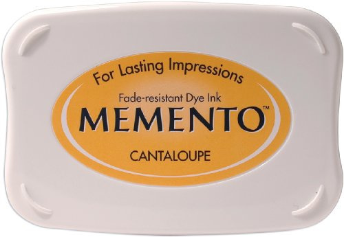 Tsukineko Memento L Stempelkissen Cantaloupe. Cantaloupe