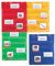 Learning Resources Magnetische Organiser-Vierecke (Set mit 4 Stück)