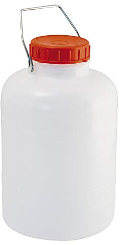 Mobil Plastic - Bidone collo largo 10 litri in plastica per alimenti - bianco