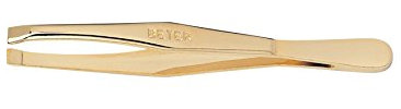 BETER PHARMACY - Pinzas para depilar (7,2 cm), color dorado