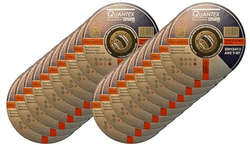 20 Stück Trennscheibe Ø 125mm x 1.0mm für Winkelschleifer Stahl Edelstahl Flexscheibe Inox Metall