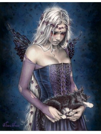 Victoria Frances – Angel of Death – 40 x 50 cm Kunstdruck/Poster