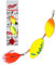 cuillers mepps tandem brochet jaune orange