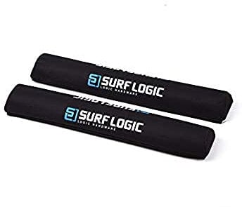 Surflogic Aero Rack Pads, 50 cm, für Erwachsene, Unisex, Schwarz, 50 cm