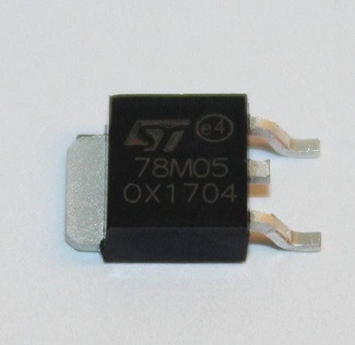 78M05 - L78M05CDT - L78M05 - UA78M05 STABILIZZATORE DI TENSIONE SMD 5V 0,5A