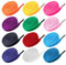 12 Pares de Cordones Cordones de Cordones Cuerdas de reemplazo para Calzado Deportivo Zapatillas de Deporte Patines - Colores Surtidos