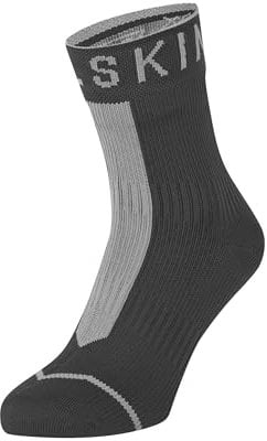 SEALSKINZ | Dunton | Unisex Waterproof Warm Weather Ankle Length Merino Wool Lined Sock | Seamless, Thin & Comfortable | Hydrostop to Block Water Penetration