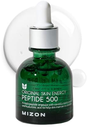 [MIZON] ORIGINAL SKIN ENERGY - PEPTIDE 500 (30 ml) Koreanische Hautpflege - Fortschrittliches Peptid-Serum für Verbesserte Hautelastizität, Feuchtigkeit und Verjüngung