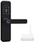 zemismart Zigbee Smart Electronic DoorLock,Intelligent Home Security,Biometric Lock,Unlock by Echo Voice/Touch Keypad/Fingerprint/IC Card,Pack with Homekit Zigbee Hub,Right/Left Door(5050 160mm)
