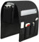 Spacmirrors KOSTOO Sofa Armrest Organizer Couch Arm Chair Caddy Sofa Cover Storage Holder for Remote Control Magazine Book Smart Phone Tablet Drinks and Water Bottle (Black)