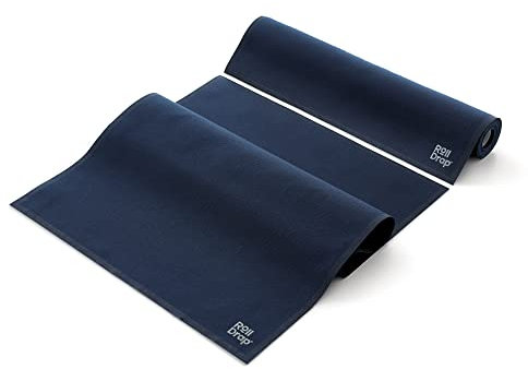 ROLL DRAP – Rollo de 10 Paños Multiusos | 100% Algodón | Reutilizables | 40 x 64 cm | Color Azul Petróleo | Formato Rollo, en Unidades Precortadas