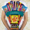 The Retro Sweets Bouquet With Dip Dab, Black Jack, Fruit Salad & More - Congratulations