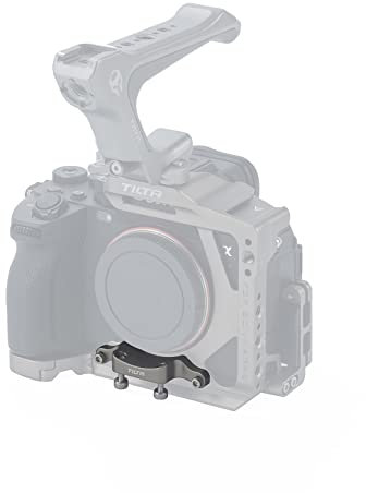 TILTA EF to E Mount Lens Adapter Support Compatible with Sony a7R V Half Camera Cage Grey TA-T46-LAS1-TG