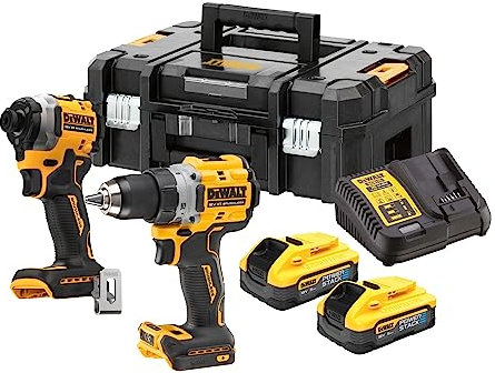 DeWALT Battery Combination Pack DCK2051H2T- DCD800 + DCF850, 2x 5.0Ah Powerstack + Charger