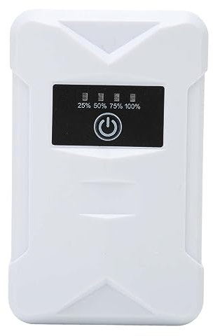 Aquarium Air Pump, USB Rechargeable Fish Tank Aerator 2 Power Supply Modes Dual Outlet Quiet Oxygen Pump Portable Fish Tank Air Pump