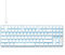 TMKB T87SE TKL Gaming Tastatur, Kompakt 87 Tasten Mechanische Tastatur mit Blue Clicky Switch, LED Beleuchtung, Anti-Ghosting, Typ-C-Datenkabel, US Layout für PC Windows Gamer Typist,Weiß