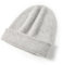 Tinncana 100% Kaschmir Beanie für Frauen und Männer, doppellagige Wintermütze Beanie Hat (DE/NL/SE/PL, Alphanumerisch, Einheitsgröße, Hellgrau)