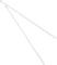 Amosfun Glass Chopsticks Set Reusable Sushi Chopsticks for Chinese Tableware 6 Inches Multi-Function for Dinner Supplies