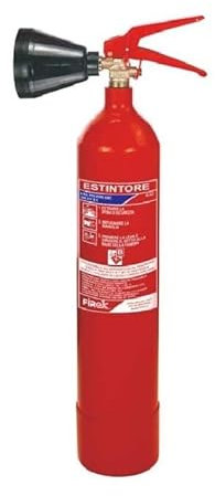 Extincteur de CO2 de 2 kg. au dioxyde de carbone comprenant support