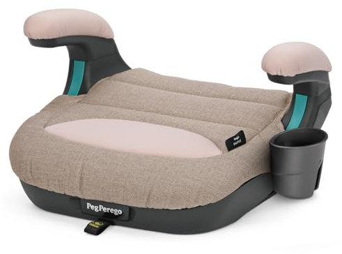 Peg Perego Viaggio Shuttle Seggiolino Auto, Rialzo Auto con ISOFIX per Bambini da 125 a 150 cm (6-12 anni), 22-36 kg, Mon Amour