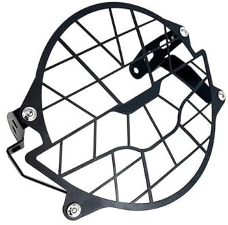 MASHRGX Fari Anteriori Moto per Moto Guzzi V7 850 per Stone V7 per Special V9 per Bobber 2023 Protezione per Fari Motociclette Griglia di Protezione Protezione Faro