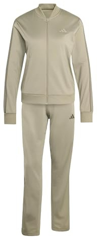adidas Women's ESSENTIALS 3-STRIPES TRACKSUIT, Wonder Cargo, S