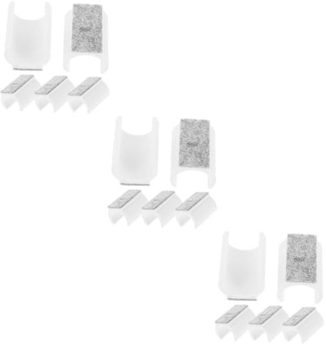 HOMSFOU 15stücke Wiederverwendbare Filzstuhlbeine rutschfeste Bodenschoner Für Möbel Geräuschreduzierende Förmige Schutzkappen Für Stühle Für Holzböden Und Möbelpflege