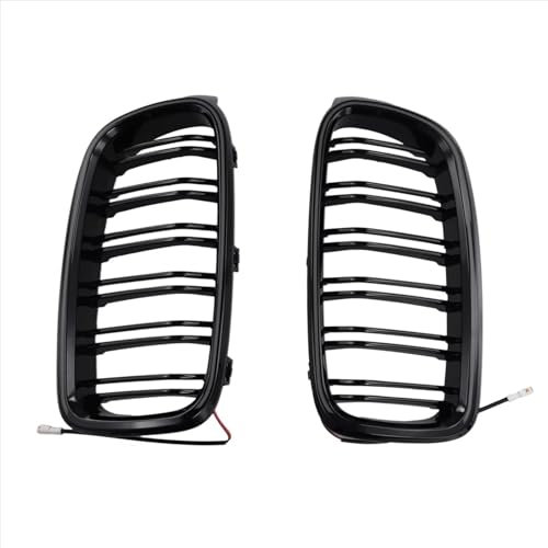 AEIOUPMMA Auto LED Licht Front Nierengrill Grille Lichter Für BMW 3 Series F30 F31