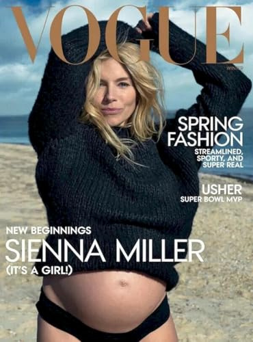 Vogue Magazin USA 2024-01+02 Sienna Miller Originalausgabe
