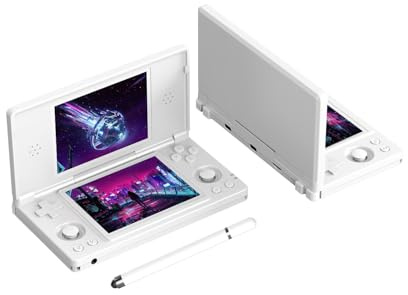 Airuidas RG DS Handheld Game Consoles RG DS Retro Gaming Console Dual-screen Video Game Console 3+32GB Android 14 Portable Pocket Arcade 4000mAh Battery WiFi Bluetooth HD Output
