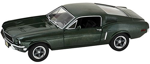 Ford Mustang GT, met.-grün, aus dem Film Bullitt, 1968, Modellauto, Fertigmodell, Greenlight 1:18