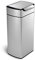 simplehuman CW2015 cubo rectangular con touch-bar, acero inoxidable cepillado, 30 L