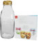 Einmachglas Original Quattro Stagioni 1,0L Flasche incl. Bormioli Rezeptheft