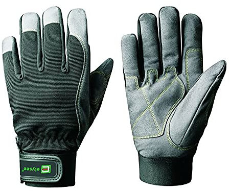 Kunstleder Schutzhandschuh Mechaniker HandschuheRIGGER' Gr. 9 gepolstert