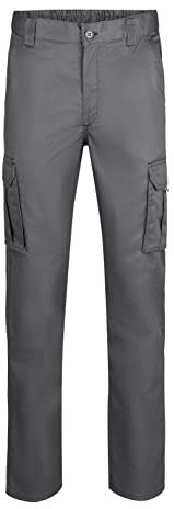 Velilla 103001 - Pantalon multipoches (taille 48) couleur gris