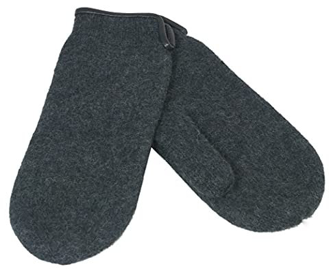 HUTX Fausthandschuhe Norgé Ström Woolmark anthrazit 6,5