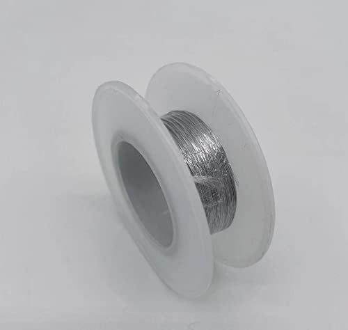 304 Lunghezza Filo In Acciaio Inox 30M Filo Luminoso Singolo Filo Duro Diametro 0.2/0,3/0.4/0.5/0.6 Mm - 0,2 Mm