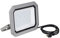 as - Schwabe SLIMLINE LED Strahler 120 W, 12000 Lumen- Neutralweiß 4000K - 2 m Kabel - Wandleuchte schwenkbar - robustes Aluminium - einfache Installation - Außenbeleuchtung wasserfest IP65, 46465