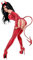 Pinup Aufkleber Devil Teufel Autoaufkleber Sticker Sexy Girls