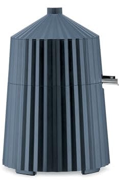 Alessi Plissé MDL07 G - Spremiagrumi Elettrico di Design, in Resina Termoplastica, Spina Europea, 80 W, Grigio