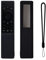 2022 Custodia protettiva in silicone compatibile per TV Samsung bn59-01357a/01363L/01364A TM -1990C Custodia protettiva per telecomando solare con cordino (Nero)