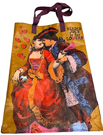 Virginia Theme Trader Joe's wiederverwendbare Einkaufstasche, mehrfarbig, Mehrfarbig, Large