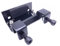 Jiayouy 10,9 cm Bassdrum Plattformheber passend für 45,7 cm und 50,8 cm Bassdrums – schwarz beschichteter Stahl
