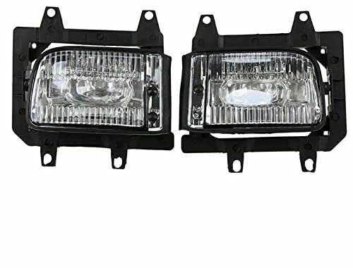 WOZIES Nebelscheinwerfer auto Stoßstange Nebelscheinwerfer Scheinwerfer Für BMW E30 318I 325I 325E Nebelscheinwerfer 63171385945/63171385946