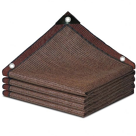 PanHuiWen Voile D'Ombrage 3x3 Carré Mat Voile D'Ombrage A Planter Voile D Ombrage AjouréE pour Pergola, Plantes De Jardin,2x3m