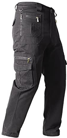 KONG JIMFAN Herren Hose Vintage Relaxing Hose Geschenk Für Männer Herren Sweathose Leggins Herren Sport Trainingshosen Für Herren Tarnhose Sporthose Herren Kreuz Hose(Grau,XL)
