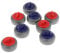 Amagogo 8 Stück Tisch Curling Spiel, Pucks, Shuffleboard Rollen, Schiebeperlenspiele