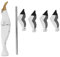 Garden Wind Spinner: Seagull Windmill, Colorful Decor for Outdoor Yard, Weatherproof and Durable, Attract Birds, Easy Installation
