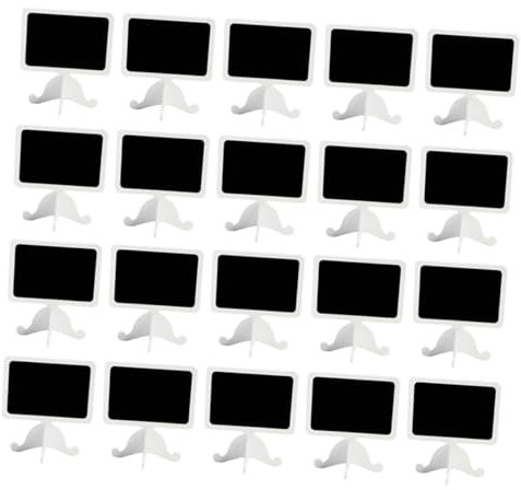 MAGICLULU 20stücke Mini Kreidetafel Kleine Tafeln Zum Schreiben Und Löschen Wiederverwendbare Nachrichtentafeln Für Zuhause Büro Oder Veranstaltungen