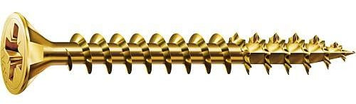 Vis á tête fraisée Spax Yellox filetage complet cruciforme Ø 5,0x80 mm